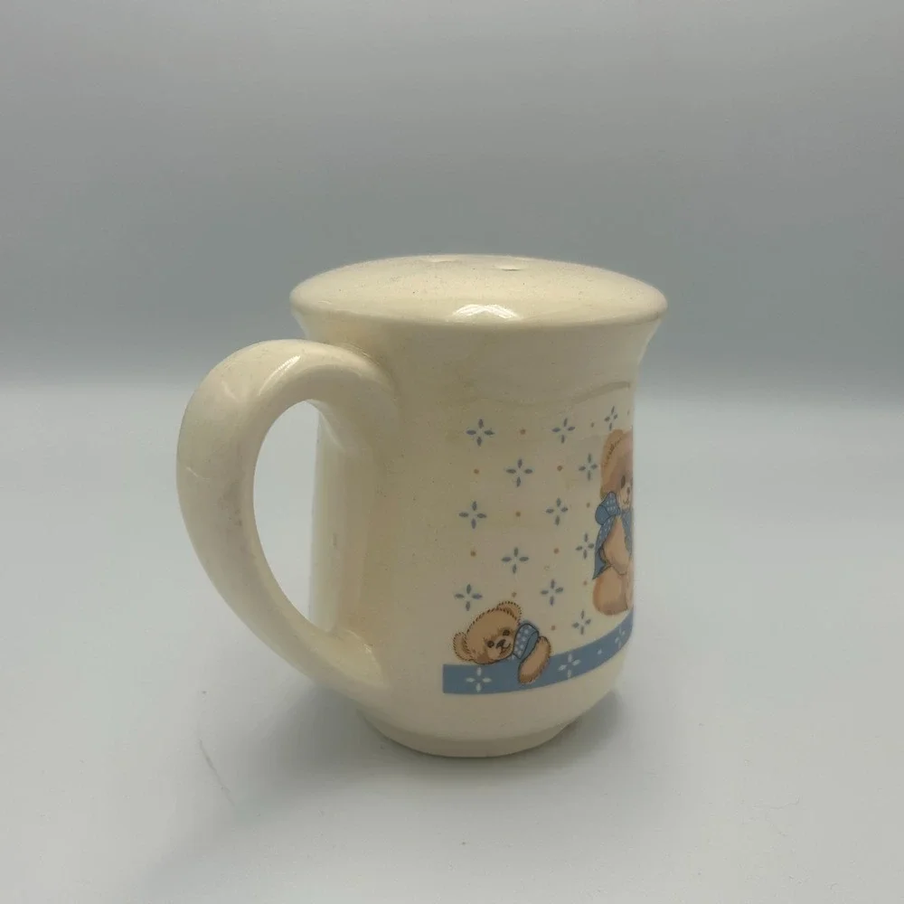 Vintage Tienshan Stoneware Country Bear Cottage Salt Pepper Shaker Replacement